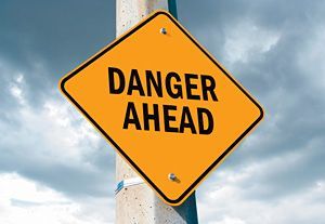 danger ahead