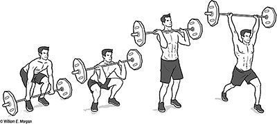 clean and jerk - Copyright – Stock Photo / Register Mark