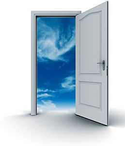 open door