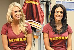 redskins cheerleaders