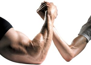 wrestling arms