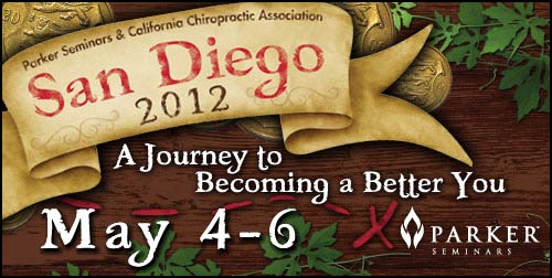 Parker Seminars & CCA-San Diego 2012, May 4-6 - Register Today!