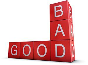 Good and bad news - Copyright – Stock Photo / Register Mark