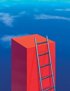 outreach ladder - Copyright – Stock Photo / Register Mark