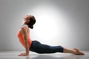 yoga lady - Copyright – Stock Photo / Register Mark