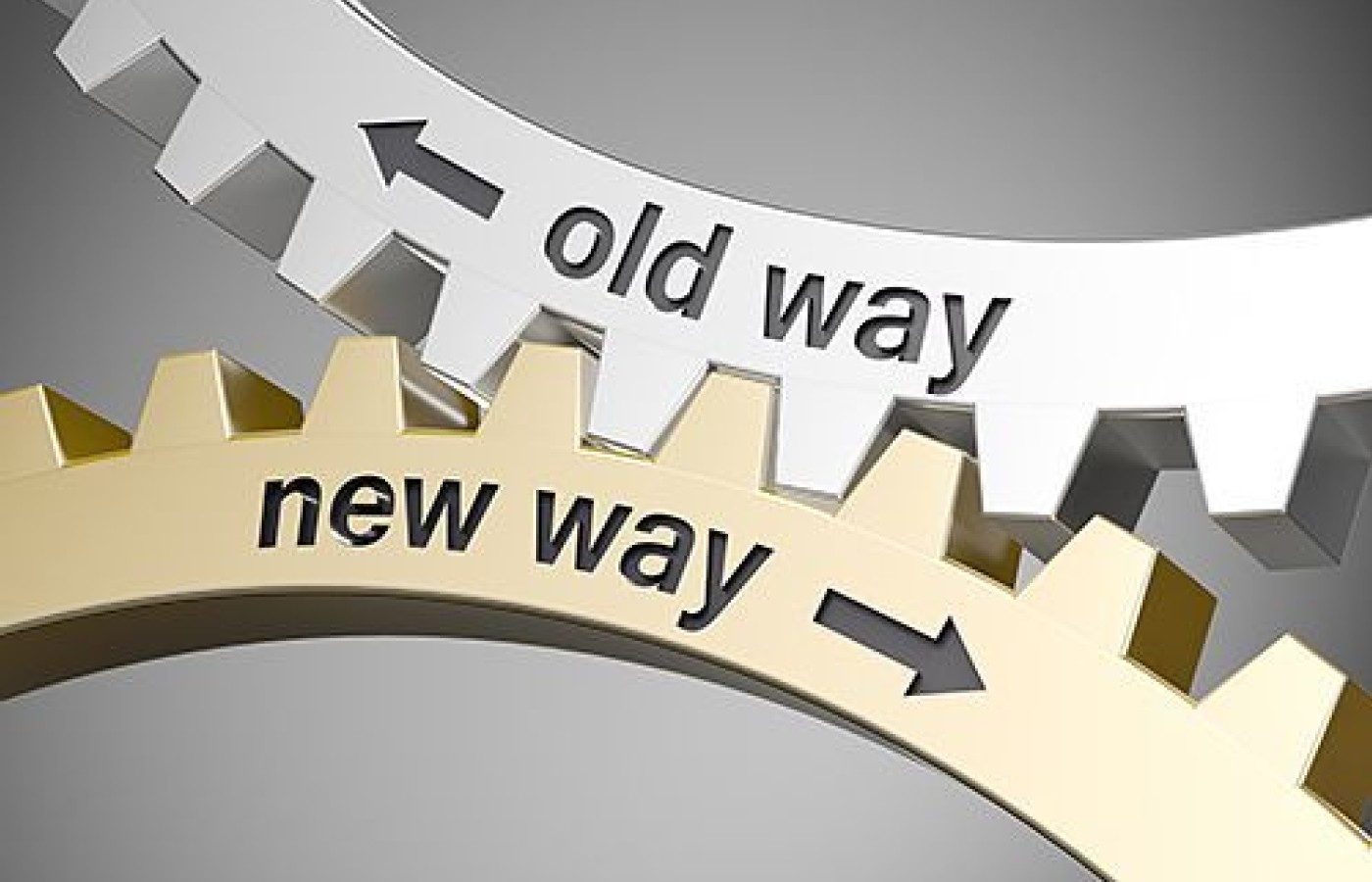 new way old way